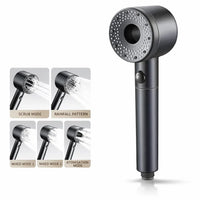 Showerful 5-Mode High Pressure Head Showerful