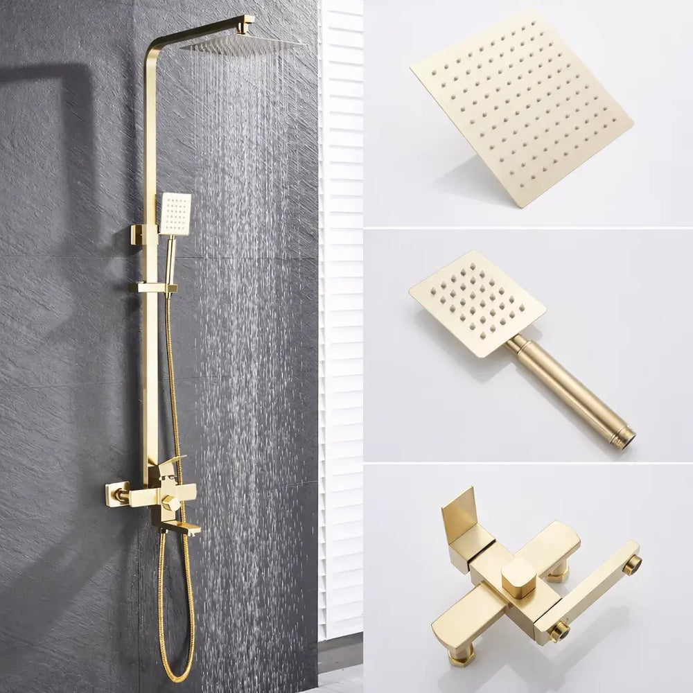 Showerful Complete Rainfall Shower Set Showerful