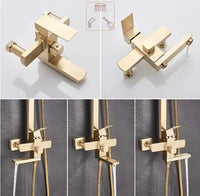 Showerful Complete Rainfall Shower Set Showerful