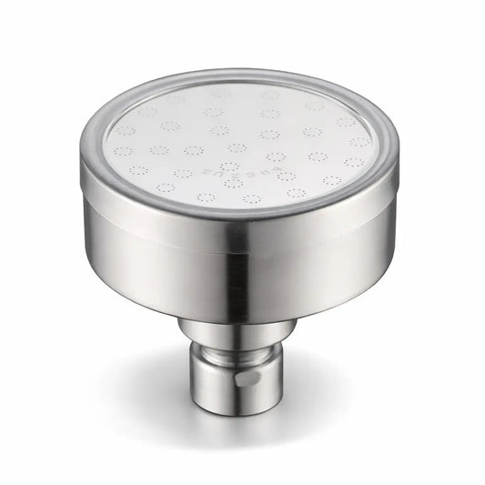 Showerful Round Rainfall Steel Head Showerful