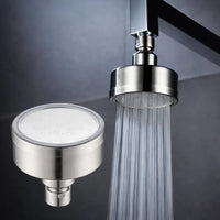 Showerful Round Rainfall Steel Head Showerful