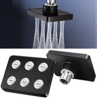 Showerful Square High Pressure Head Showerful