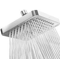 Showerful 6" Pressure Rainfall Head Showerful