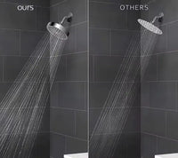 Showerful 6" Pressure Rainfall Head Showerful
