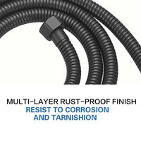 Showerful Black Shower Hose